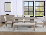 Lily Greige Dining Room Set from Steve Silver - Luna Furniture