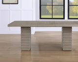 Lily 60-78″ Dining Table w/18-inch Leaf from Steve Silver - Luna Furniture