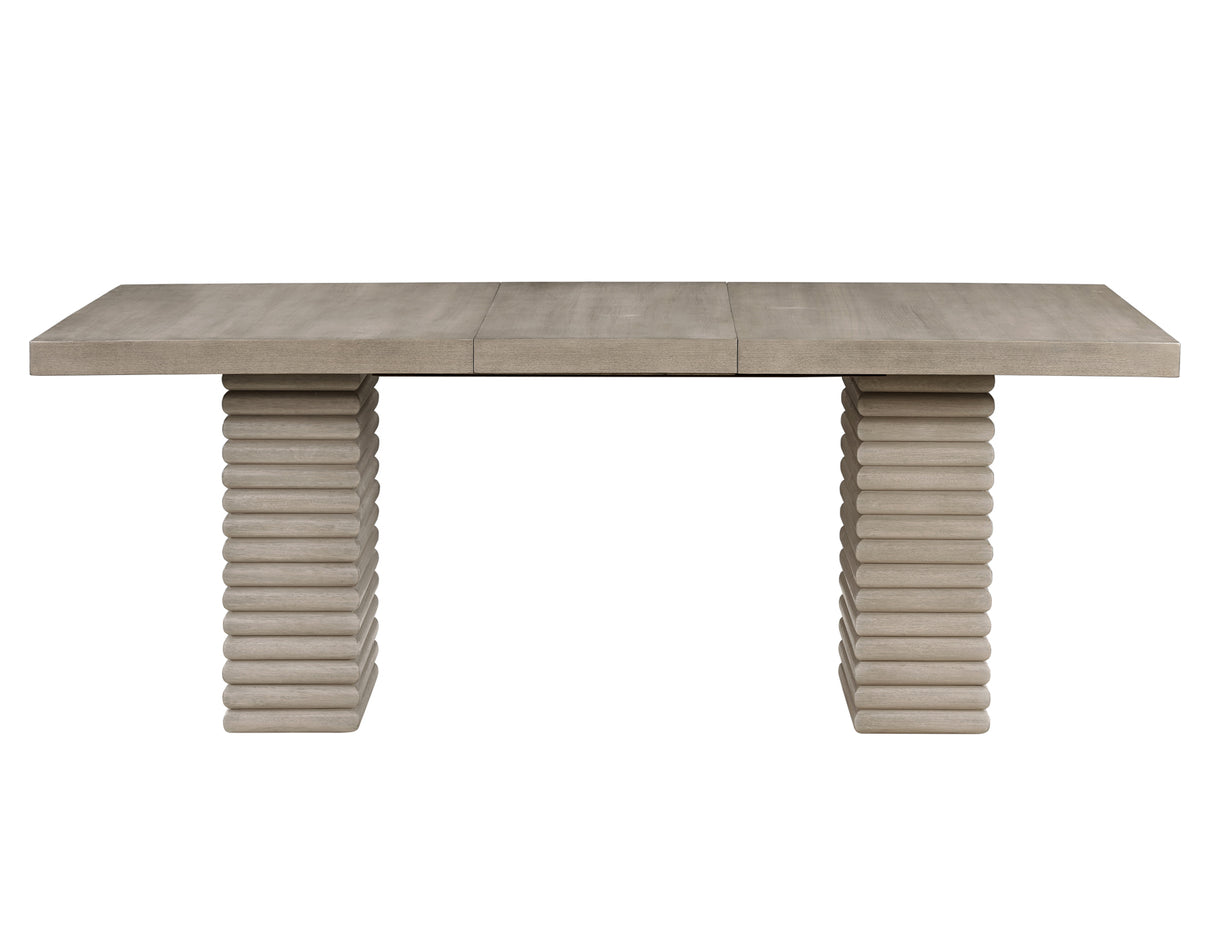 Lily 60-78″ Dining Table w/18-inch Leaf from Steve Silver - Luna Furniture