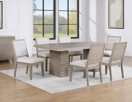 Lily 60-78″ Dining Table w/18-inch Leaf from Steve Silver - Luna Furniture