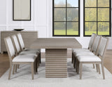 Lily 60-78″ Dining Table w/18-inch Leaf from Steve Silver - Luna Furniture
