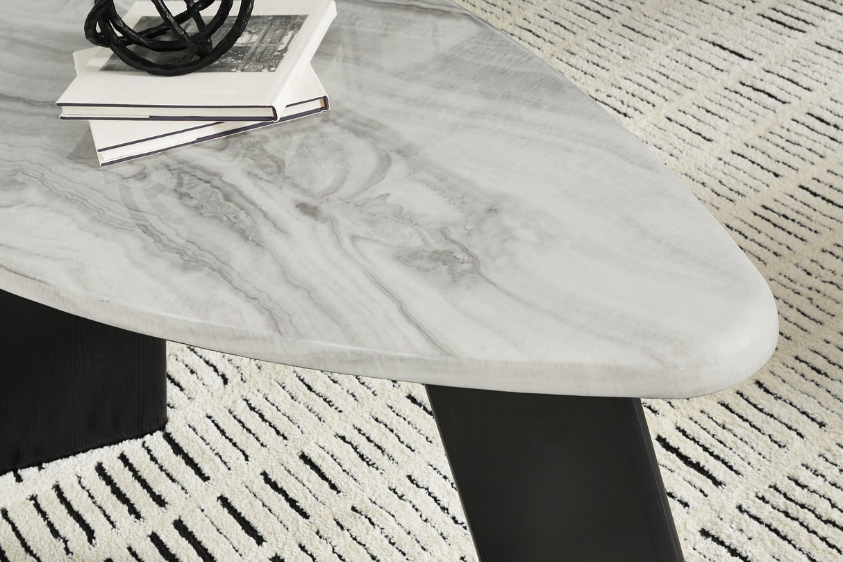 Lilyberg Gray/Black Table (Set of 3) from Ashley Furniture - Luna Furniture