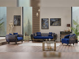 Lima Chair in Blue from Furnia - Luna Furniture