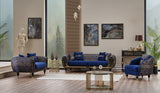 Lima Chair in Blue from Furnia - Luna Furniture