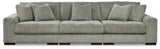 Lindyn Fog 3-Piece Sectional Sofa from Ashley - Luna Furniture