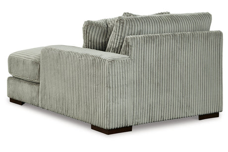 Lindyn Fog 3-Piece Sectional and Chair from Ashley - Luna Furniture