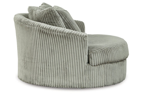 Lindyn Fog 3-Piece Sectional and Chair from Ashley - Luna Furniture