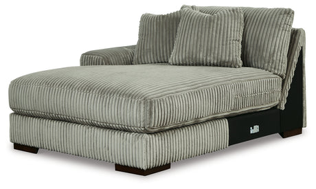 Lindyn Fog 3-Piece Sectional with Double Chaise from Ashley - Luna Furniture