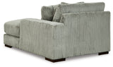 Lindyn Fog 3-Piece Sectional with Double Chaise from Ashley - Luna Furniture