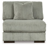 Lindyn Fog 3-Piece Sectional with Double Chaise from Ashley - Luna Furniture