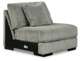 Lindyn Fog 3-Piece Sectional with Double Chaise from Ashley - Luna Furniture