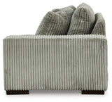 Lindyn Fog 3-Piece Sectional with Ottoman from Ashley Furniture - Luna Furniture