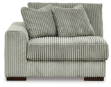 Lindyn Fog 5-Piece Sectional with Ottoman from Ashley Furniture - Luna Furniture