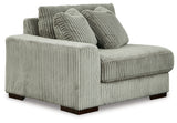 Lindyn Fog 5-Piece Sectional with Ottoman from Ashley Furniture - Luna Furniture