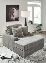 Lindyn Fog Chaise from Ashley - Luna Furniture
