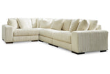 Lindyn Ivory 4-Piece Sectional from Ashley - Luna Furniture