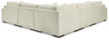 Lindyn Ivory 5-Piece Sectional with Ottoman from Ashley - Luna Furniture