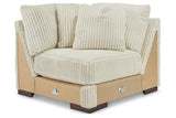 Lindyn Ivory 6-Piece Sectional with Chaise and Ottoman from Ashley - Luna Furniture