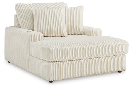 Lindyn Ivory Chaise from Ashley - Luna Furniture