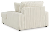 Lindyn Ivory Chaise from Ashley Furniture - Luna Furniture
