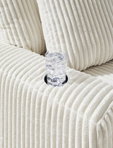 Lindyn Ivory Chaise from Ashley Furniture - Luna Furniture