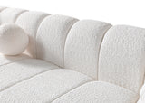 Lis Ivory Boucle Double Chaise 147" Sectional from Nova Furniture - Luna Furniture