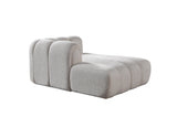 Lis Ivory Boucle Double Chaise 147" Sectional from Nova Furniture - Luna Furniture