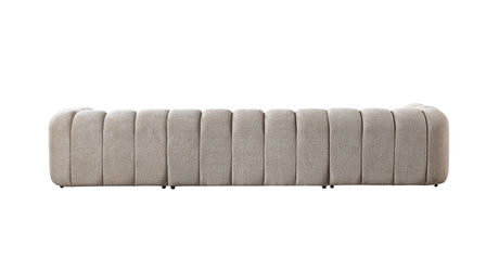 Lis Sand Boucle Double Chaise 147" Sectional from Nova Furniture - Luna Furniture
