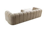 Lis Sand Boucle LAF 115" Sectional from Nova Furniture - Luna Furniture