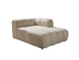 Lis Sand Boucle RAF Sectional from Nova Furniture - Luna Furniture