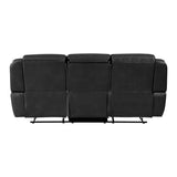 8516BK*2 2pc Set: Sofa, Love from Homelegance - Luna Furniture