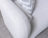 Liva Gray Boucle RAF 110" Sectional from Nova Furniture - Luna Furniture