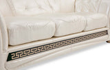 Apolo Pearl Italian Leather Sofa from ESF Furniture - Luna Furniture