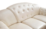 Apolo Pearl Italian Leather Sofa from ESF Furniture - Luna Furniture