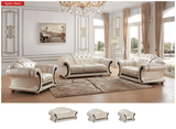 Apolo Pearl Italian Leather Sofa from ESF Furniture - Luna Furniture