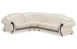 Apolo Pearl Italian Leather RAF Sectional from ESF Furniture - Luna Furniture