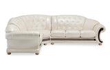 Apolo Pearl Italian Leather RAF Sectional from ESF Furniture - Luna Furniture