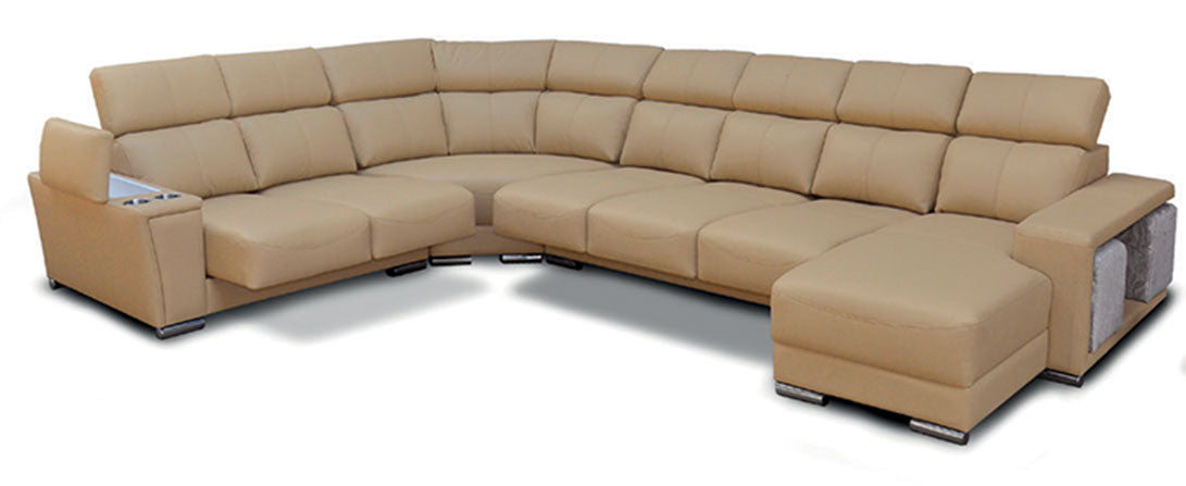 8312-Sectional-Left from ESF Furniture - Luna Furniture
