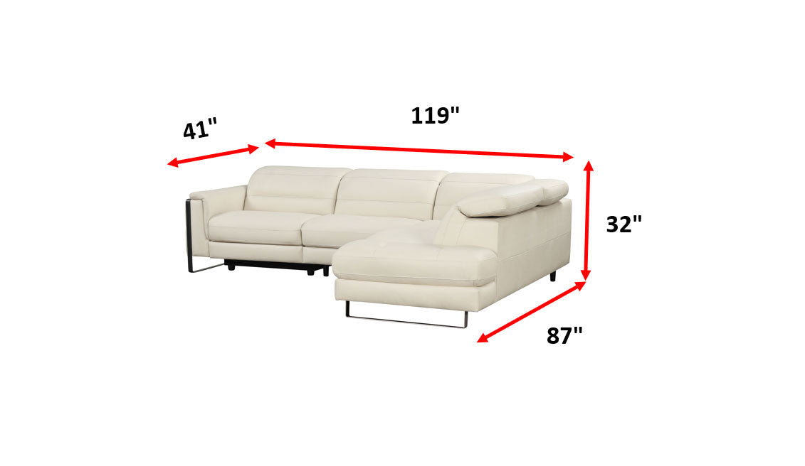 Eminence Left Sectional from ESF Furniture - Luna Furniture