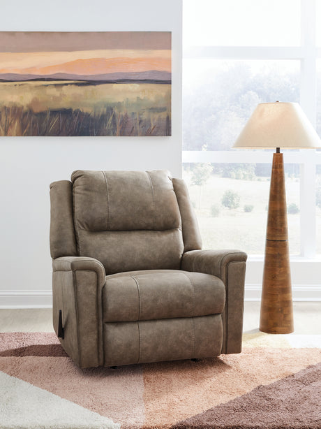 Lixtowel Fog Recliner from Ashley - Luna Furniture