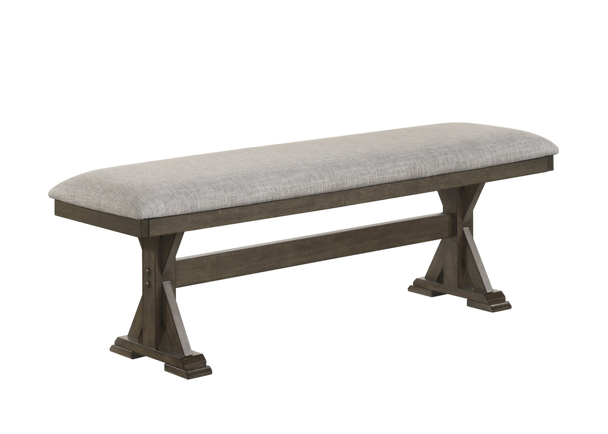 Lloyd Brown Dining Bench from Crown Mark - Luna Furniture