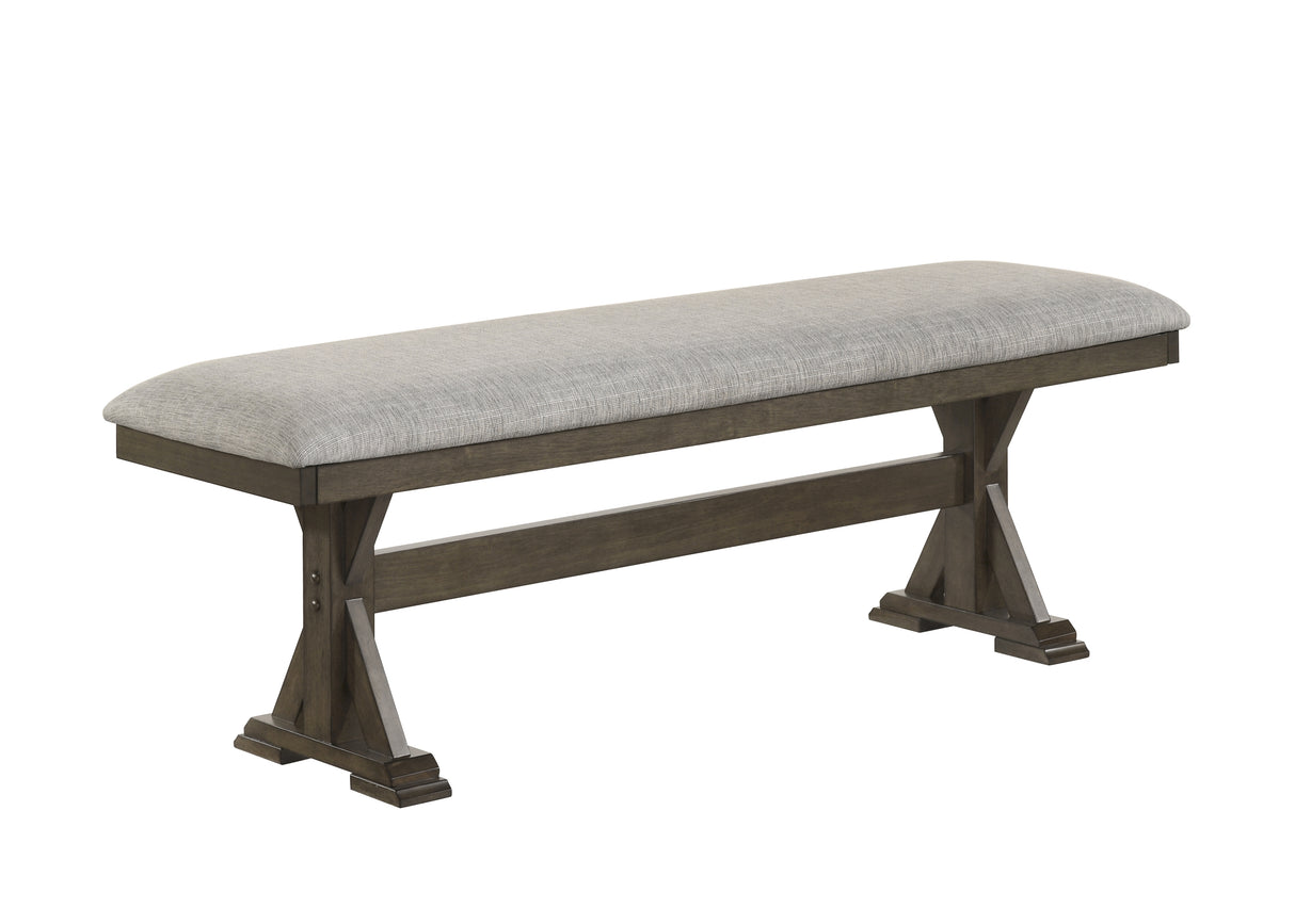 Lloyd Brown Dining Bench from Crown Mark - Luna Furniture