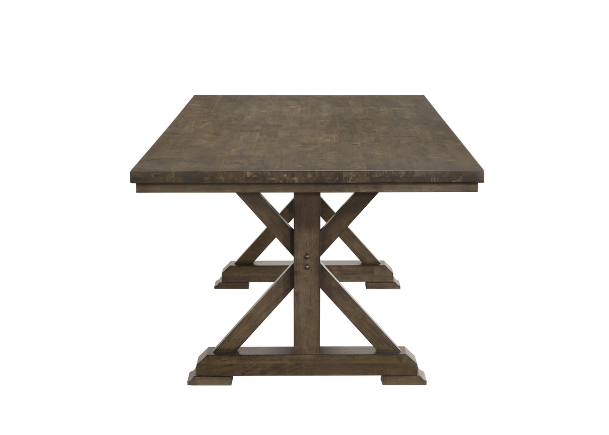 Lloyd Brown Rectangular Dining Table from Crown Mark - Luna Furniture