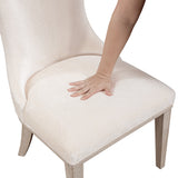 Lofton Light Gray/Ivory Side Chair, Set of 2 from Homelegance - Luna Furniture