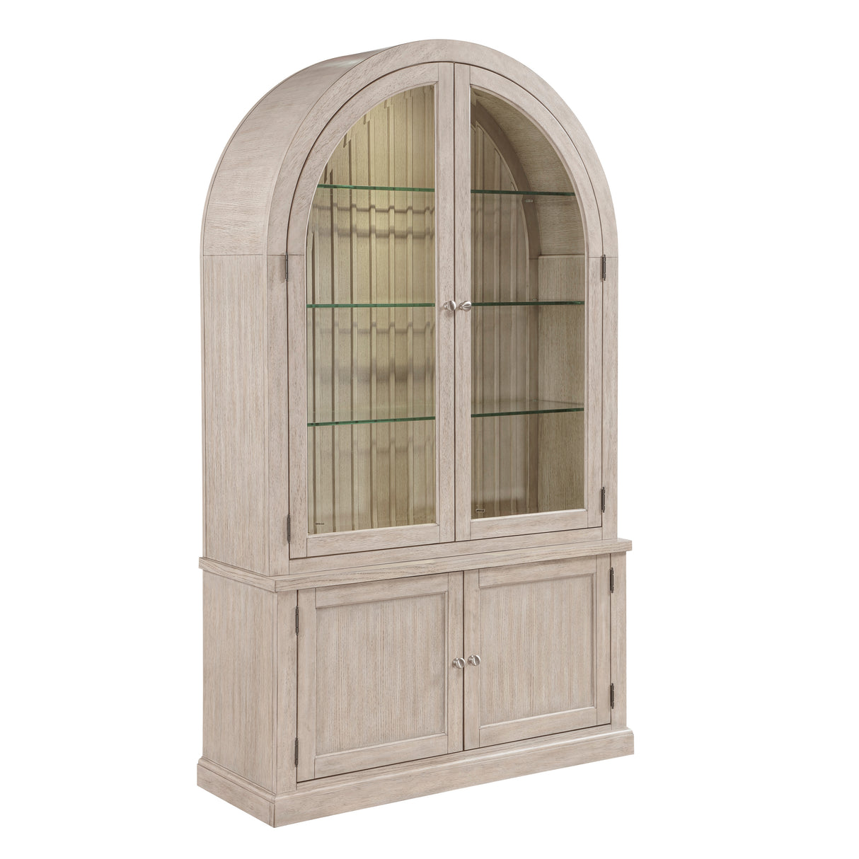 Lofton Light GrayCurio from Homelegance - Luna Furniture