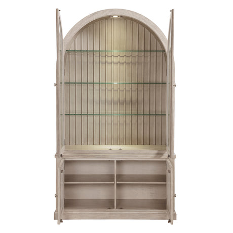 Lofton Light GrayCurio from Homelegance - Luna Furniture