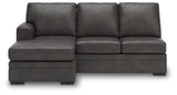 Lofton-Pike Shadow Left-Arm Facing Sofa Chaise from Ashley Furniture - Luna Furniture