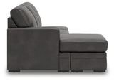 Lofton-Pike Shadow Left-Arm Facing Sofa Chaise from Ashley Furniture - Luna Furniture