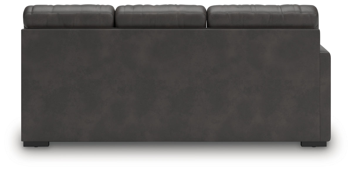Lofton-Pike Shadow Left-Arm Facing Sofa Chaise from Ashley Furniture - Luna Furniture