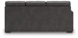 Lofton-Pike Shadow Left-Arm Facing Sofa Chaise from Ashley Furniture - Luna Furniture